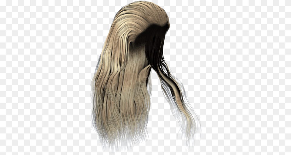 Blonde Transparent All Transparent Blonde Long Hair, Adult, Female, Person, Woman Png Image
