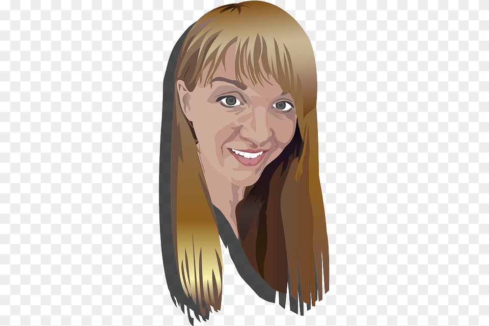 Blonde Woman Girl Female Avatar Face Avatar Gratis De Mujer, Adult, Portrait, Photography, Person Png Image
