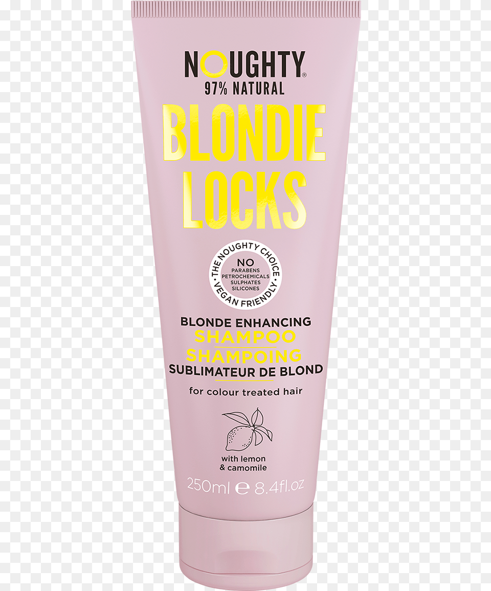 Blondie Locks Shampoo Blondie Locks Noughty Conditioner, Bottle, Lotion, Cosmetics, Sunscreen Png