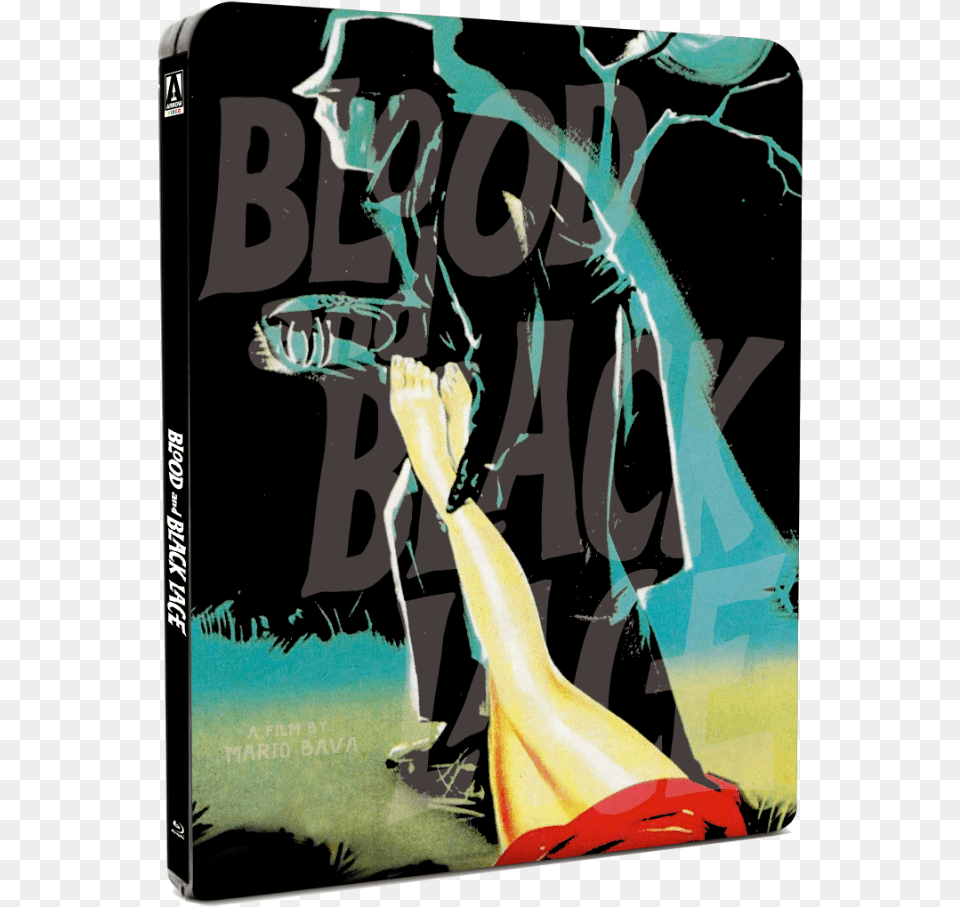 Blood And Black Lace Steelbook Arrow Video Blood And Black Lace Blu Ray, Book, Publication, Comics, Person Png Image