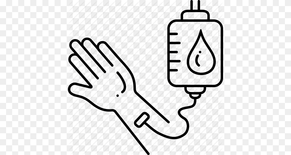 Blood Blood Bag Blood Transfusion Donate Hand Transfusion Icon, Body Part, Person Png