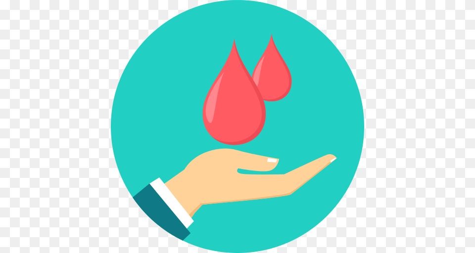 Blood Donation Blood Drop Icon, Body Part, Hand, Person, Flower Free Png Download