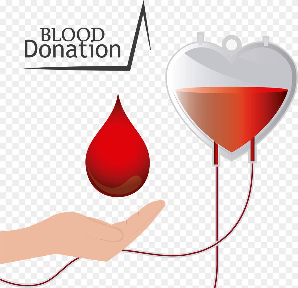 Blood Donation Transparent Picture Transparent Blood Donation, Balloon, Heart, Glass, Alcohol Free Png