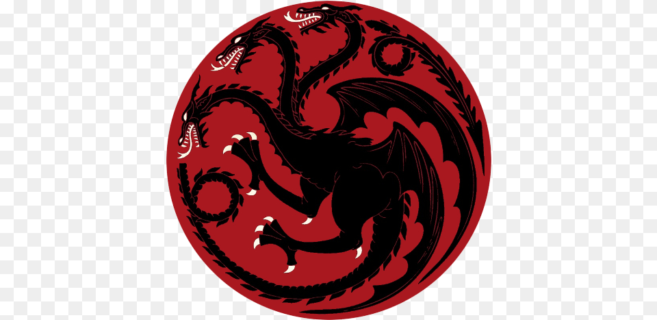 Blood Dragon 7 Triple Head House Targaryen Png
