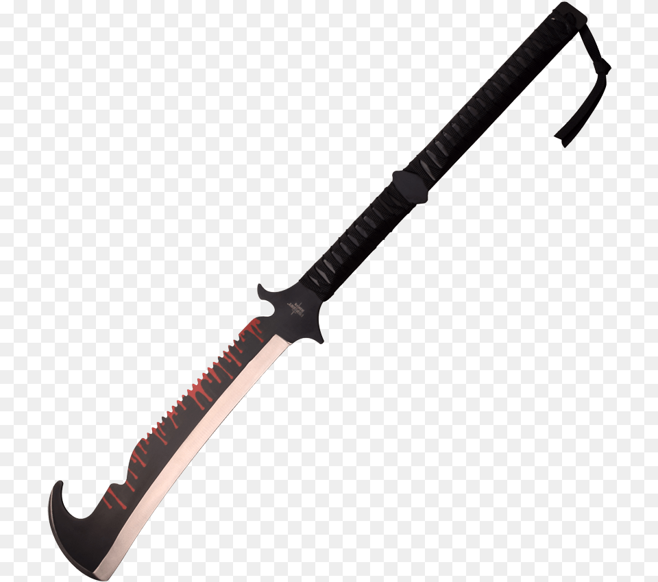 Blood Drip Hooked Fantasy Short Sword Berkley Lightning Rod Ring, Weapon, Blade, Dagger, Knife Free Png