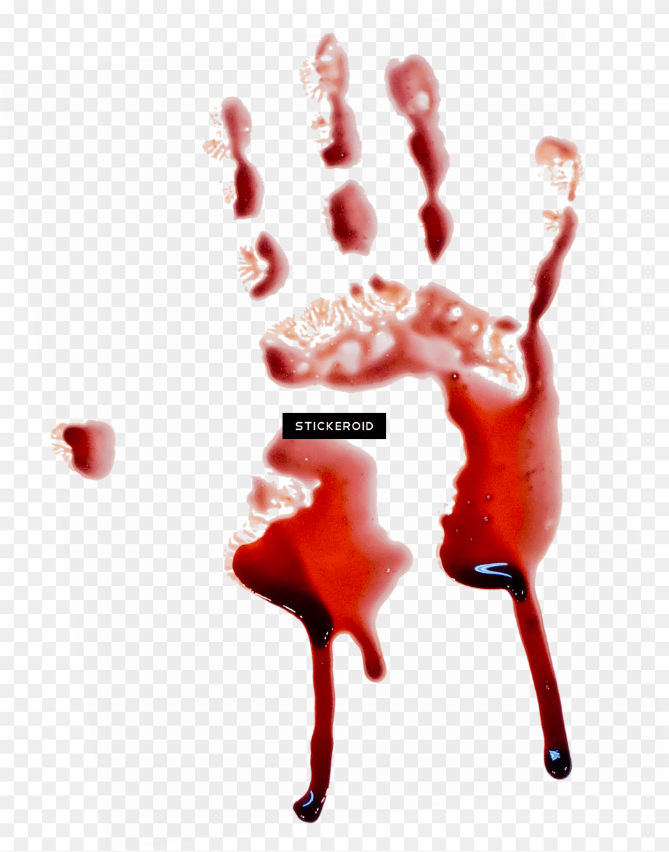 Blood Dripping Gif Transparent Bloody Handprints No Background, Stain, Baby, Person, Face Png