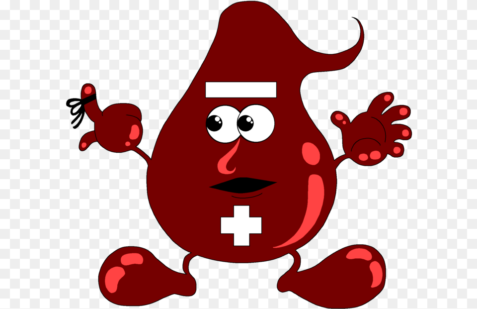 Blood Drop Man By Unicorn Skydancer08 On Clipart Library Cartoon Blood Clipart, Animal, Mammal, Pig Free Png Download