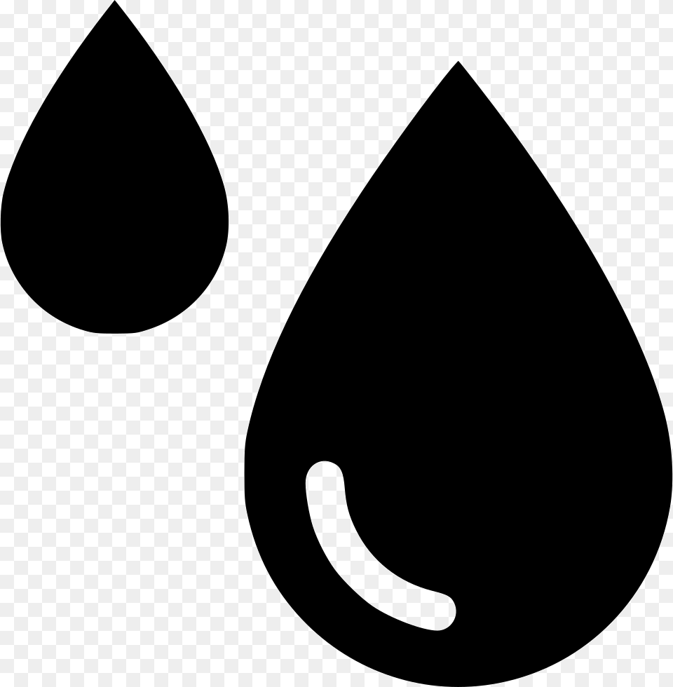 Blood Drops Icon Download, Stencil, Triangle Free Transparent Png