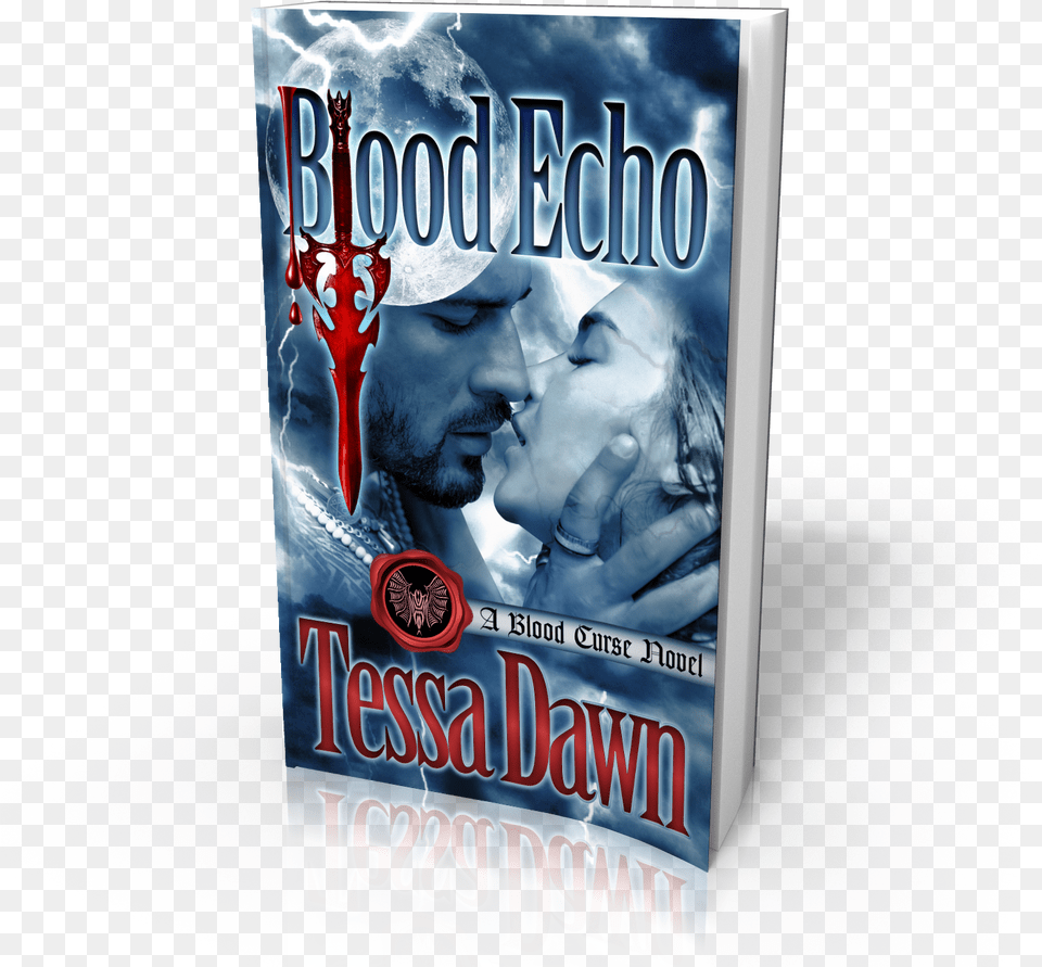 Blood Echo A Blood Curse Novel, Publication, Book, Person, Man Png Image