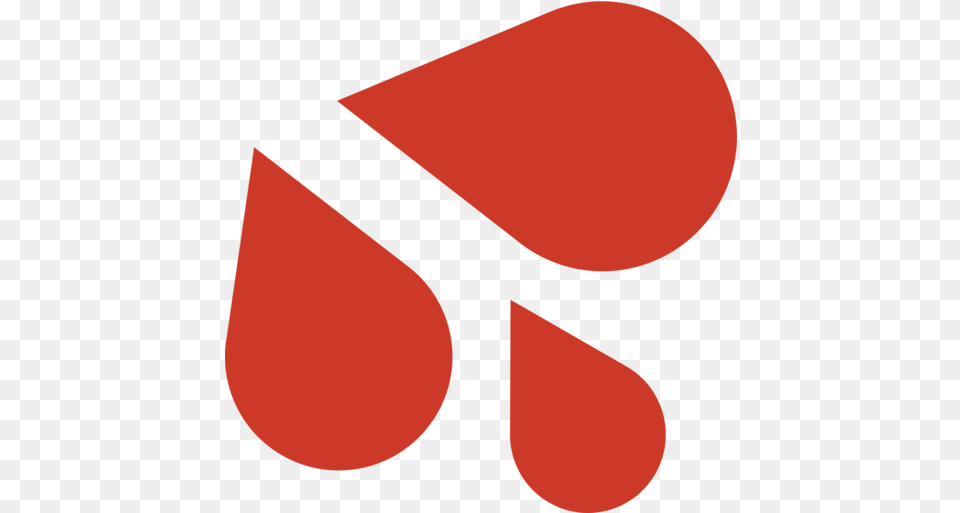 Blood Emoji Discord Drops Transparent, Symbol, Sign Png