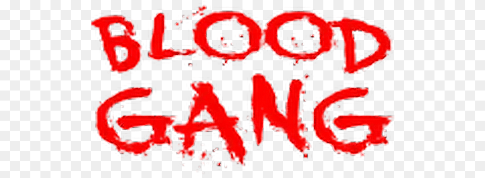 Blood Gang Logo Blood Gang Logo, Text, Bulldozer, Machine Free Png