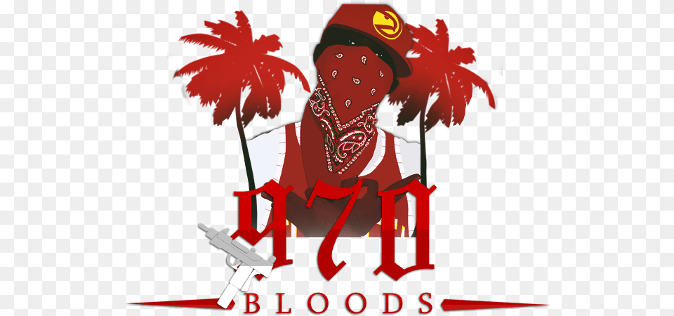 Blood Gang U0026 Gangpng Transparent Palm Trees Clip Art, Accessories, Bandana, Headband, Baby Free Png Download