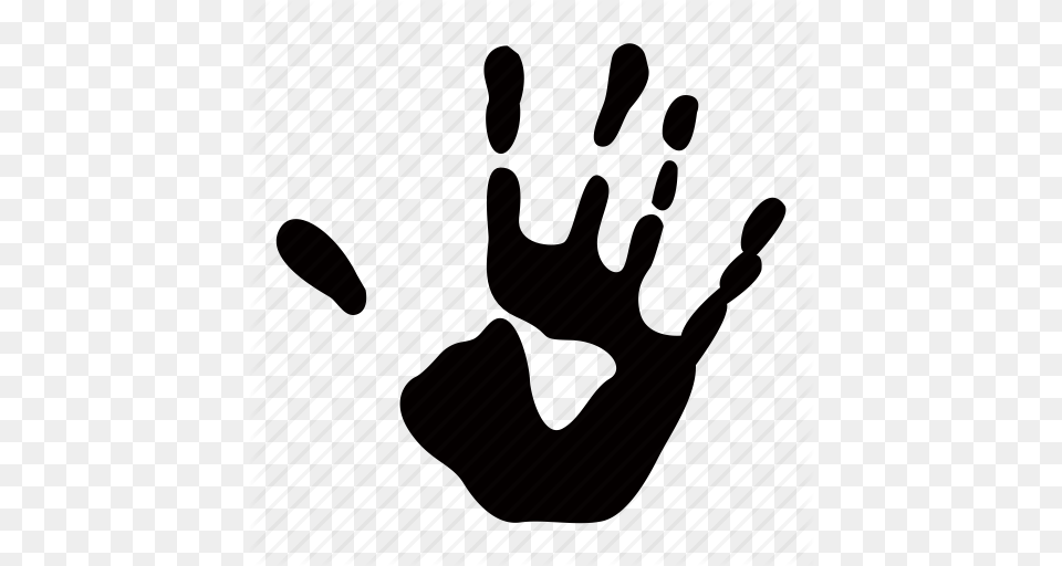 Blood Hand Ink Mud Print Silhouette Wet Icon, Clothing, Electronics, Glove, Hardware Free Png