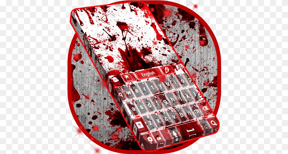 Blood Keyboard U2013 Apps Blood Keyboard, Electronics, Mobile Phone, Phone Free Png Download