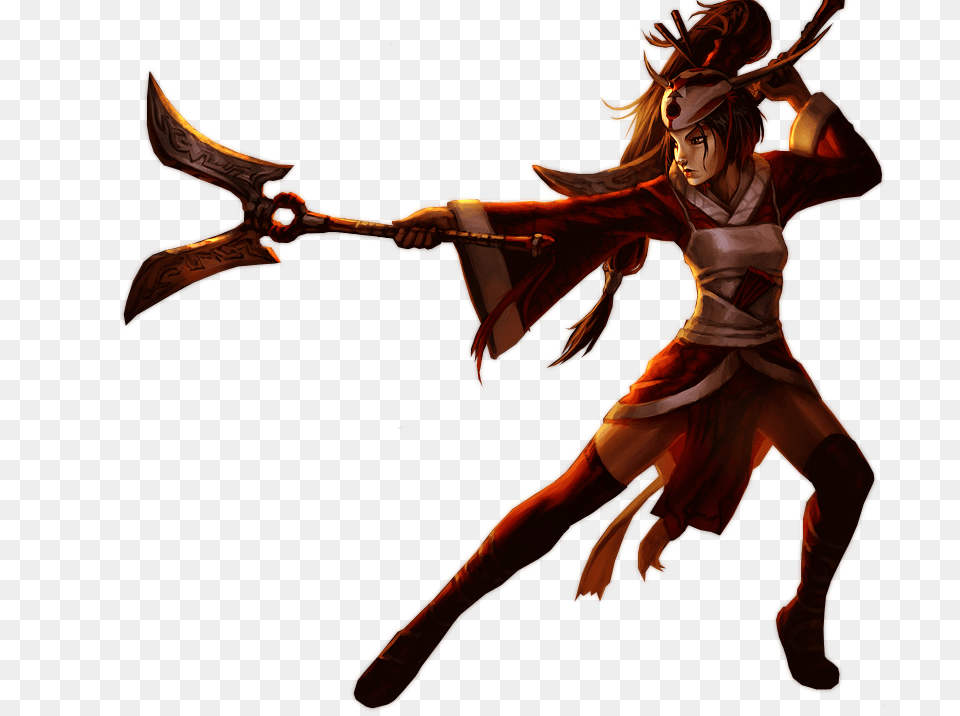 Blood Moon Akali Old Image, Person, Archer, Sport, Weapon Free Png