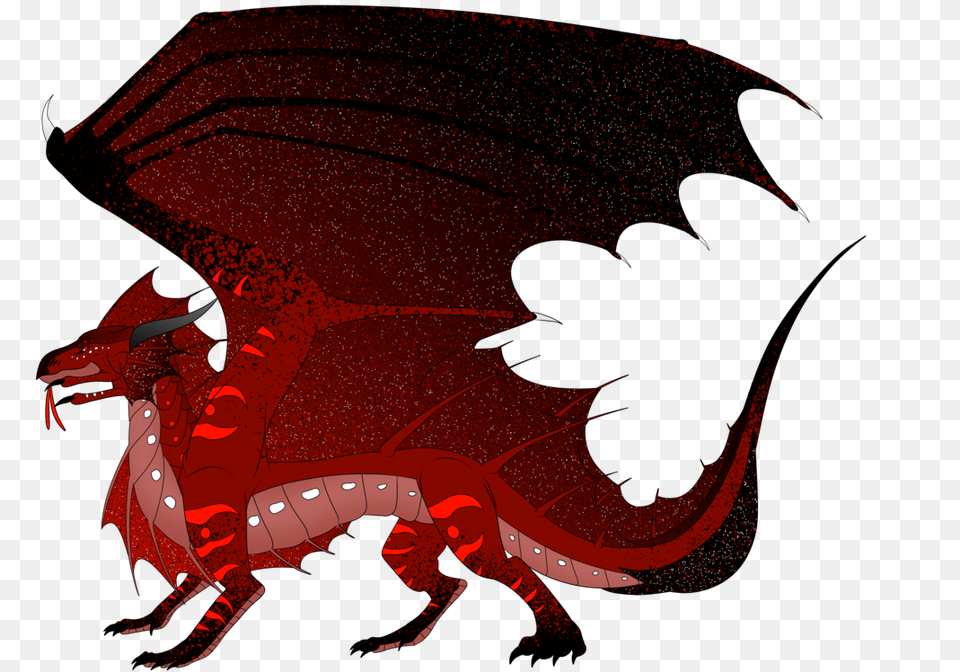 Blood Moon Leviathannightwing Adopt, Dragon, Person Png Image