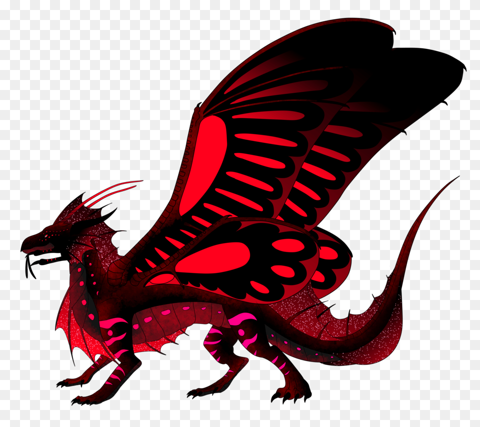 Blood Moon Leviathansilkwing Hybrid Adopt, Dragon, Person Free Png