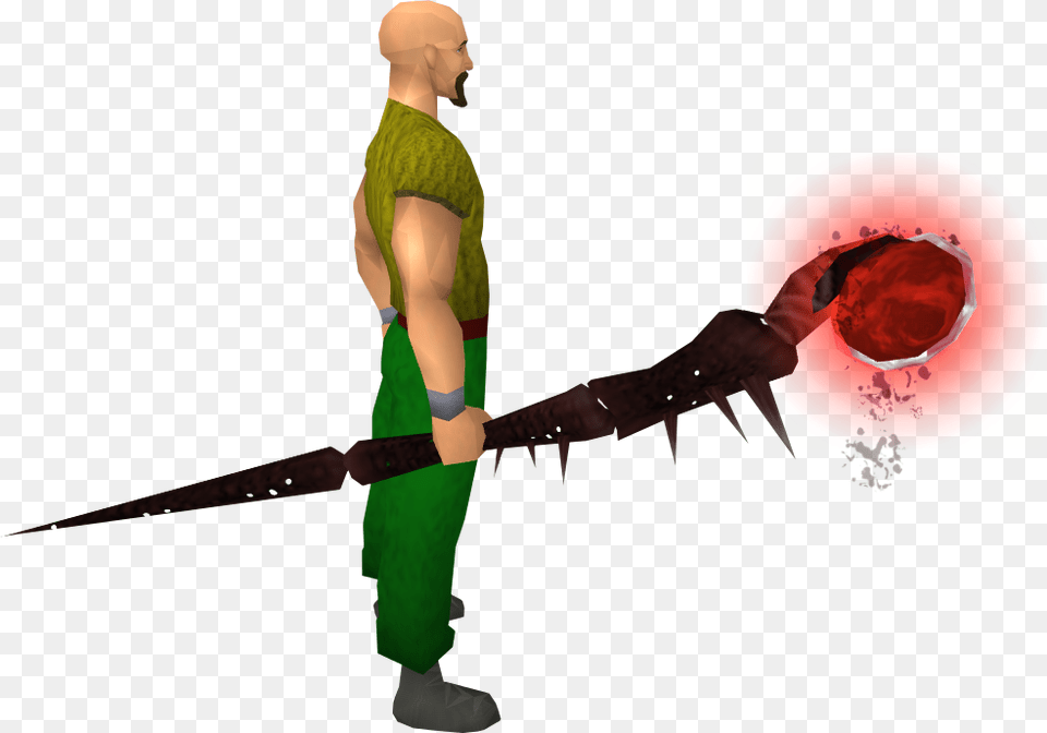 Blood Nox Staff, Weapon, Sword, Person, Man Free Transparent Png