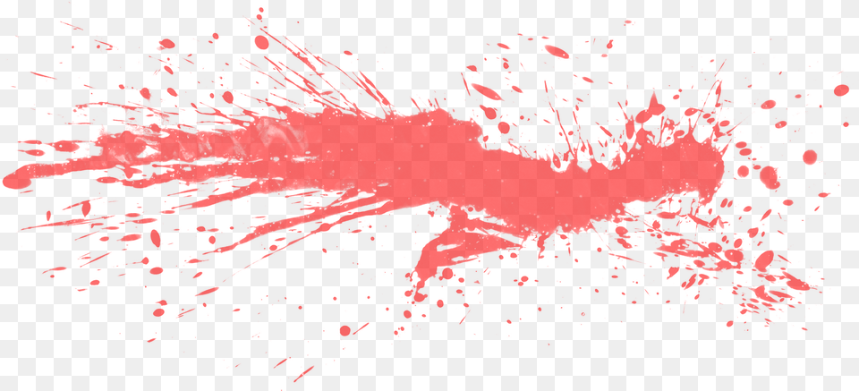 Blood On A Transparent Background Long Paint Splatter, Light, Outdoors, Nature, Flare Png