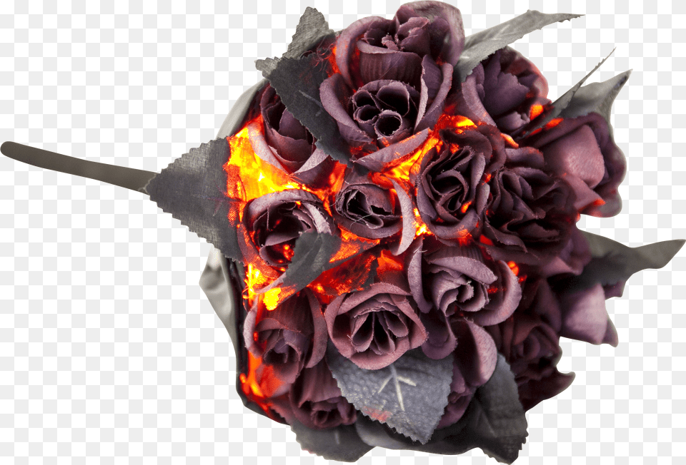 Blood Red Lighted Flower Bouquet Mc0020 Blood Red Lighted Flower Bouquet Case Of 6 Free Png Download