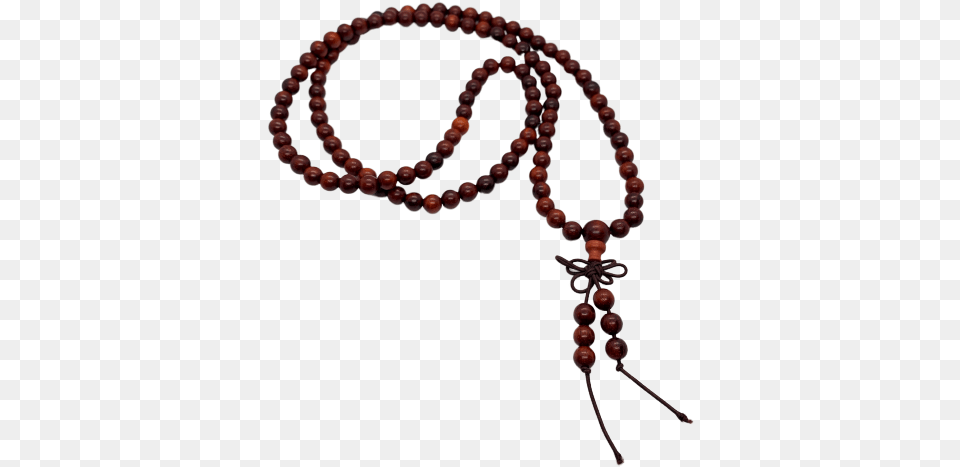 Blood Sandalwood Japa Mala Prayer Necklace Bracelet, Accessories, Bead, Bead Necklace, Jewelry Free Png Download