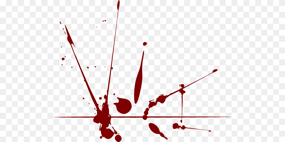 Blood Splatter, Bow, Weapon Png Image