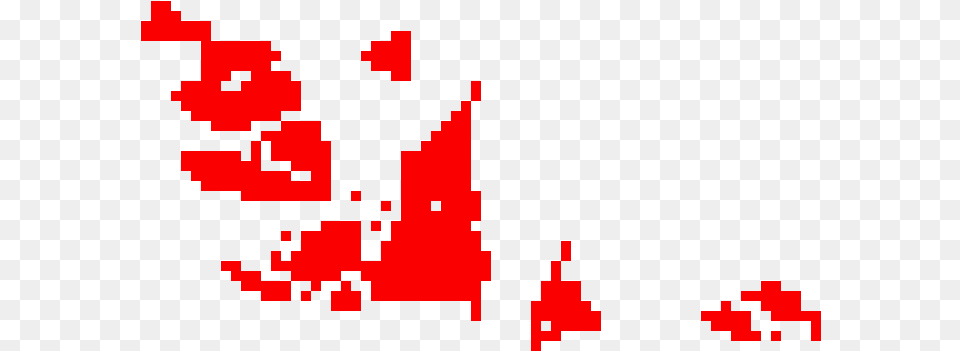 Blood Splatter Blood Sprite Pixel Art, First Aid Png Image