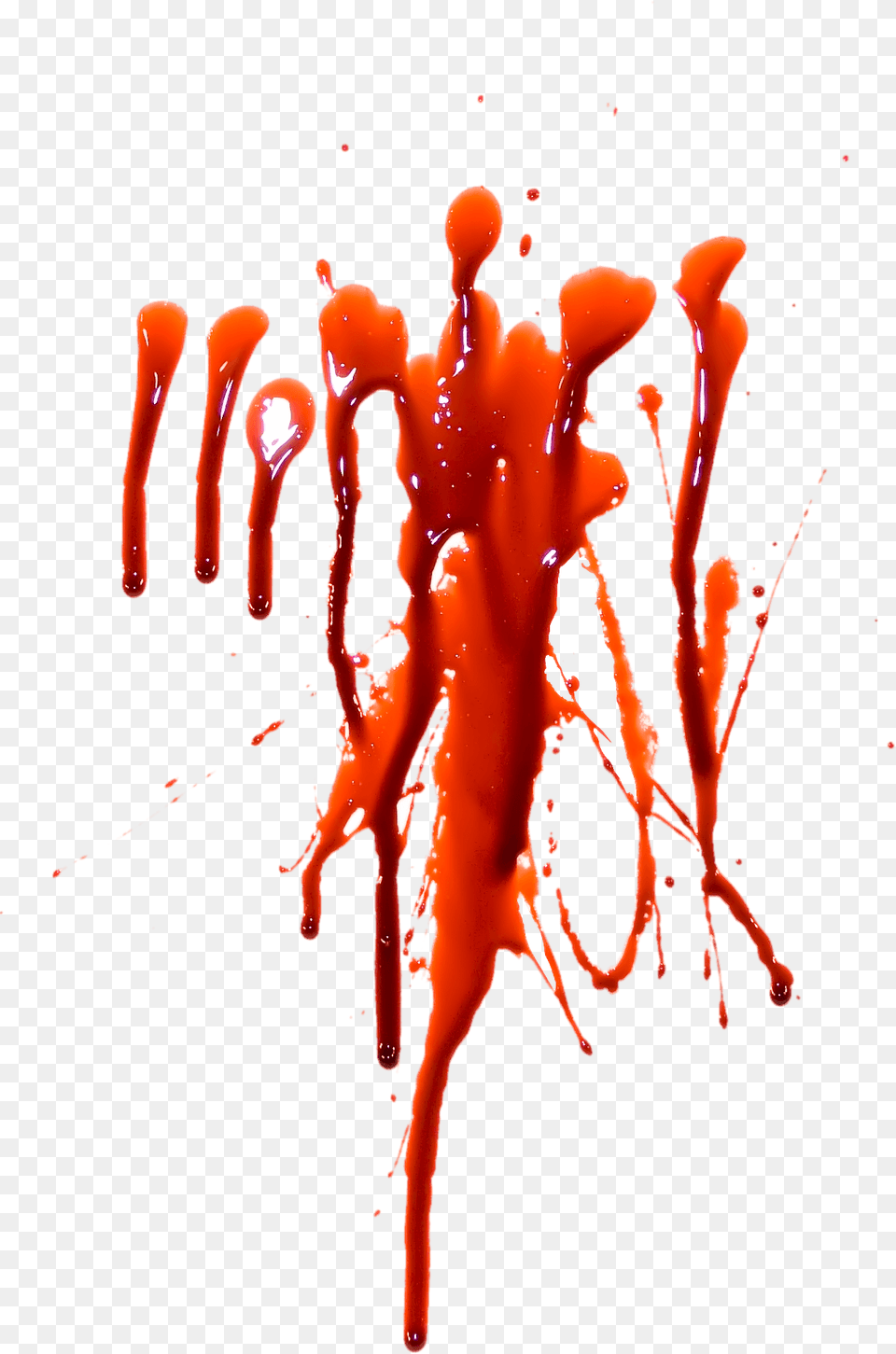 Blood Splatter Large, Food, Ketchup, Cutlery, Spoon Free Png Download