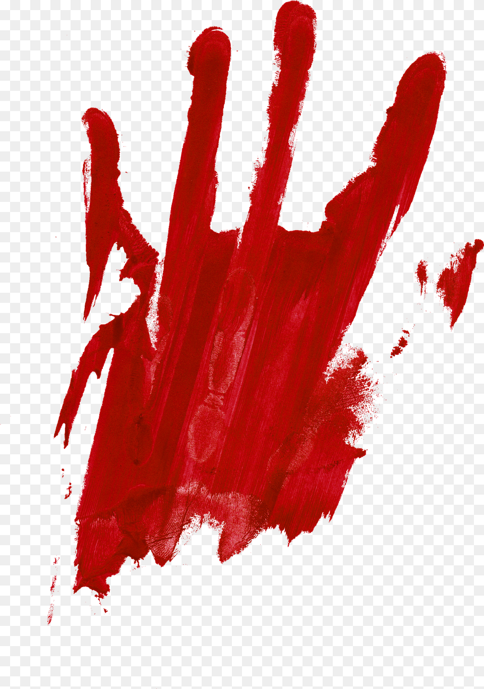 Blood Stained Hand Transparent Blood Hand Print, Plant, Art Free Png