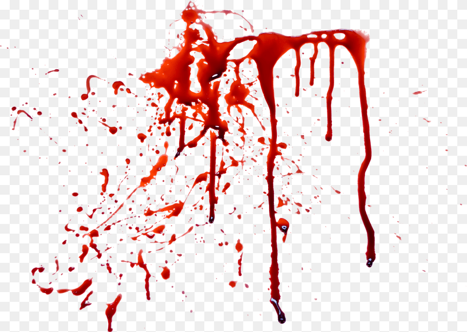 Blood Swirl Saw Blood Splatter Transparent, Stain, Food, Ketchup Free Png Download