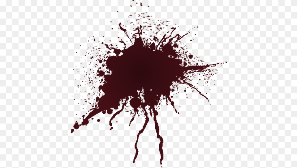 Blood Trail Clipart Blood Splatter Transparent, Fireworks, Stain, Art, Graphics Free Png Download