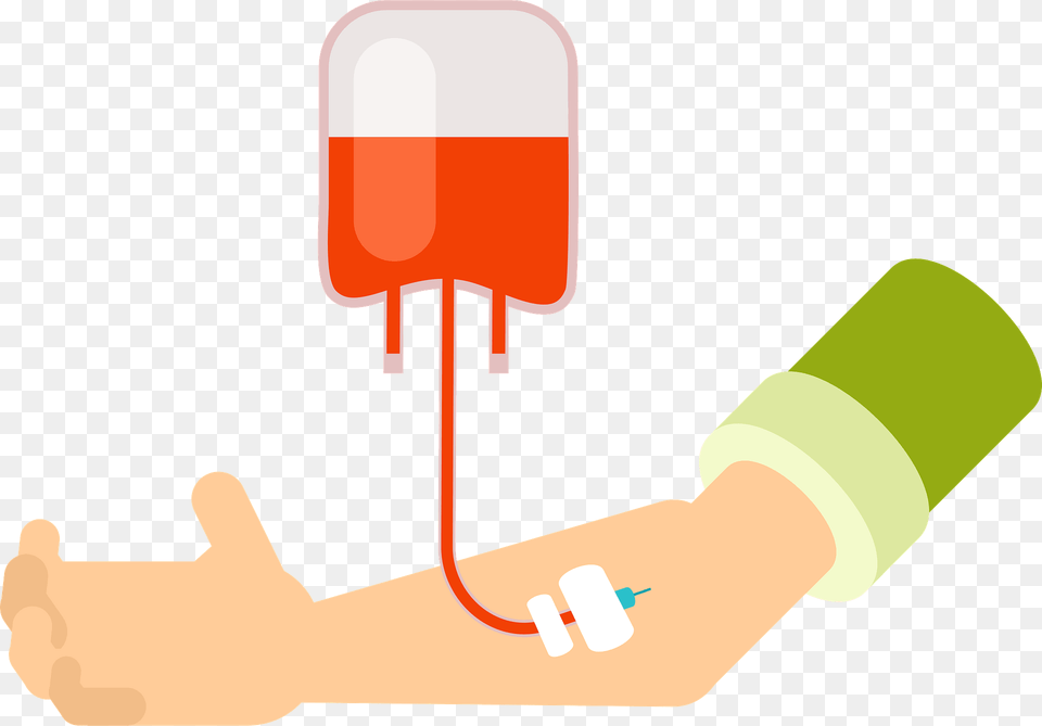 Blood Transfusion Clipart, Tape Free Transparent Png