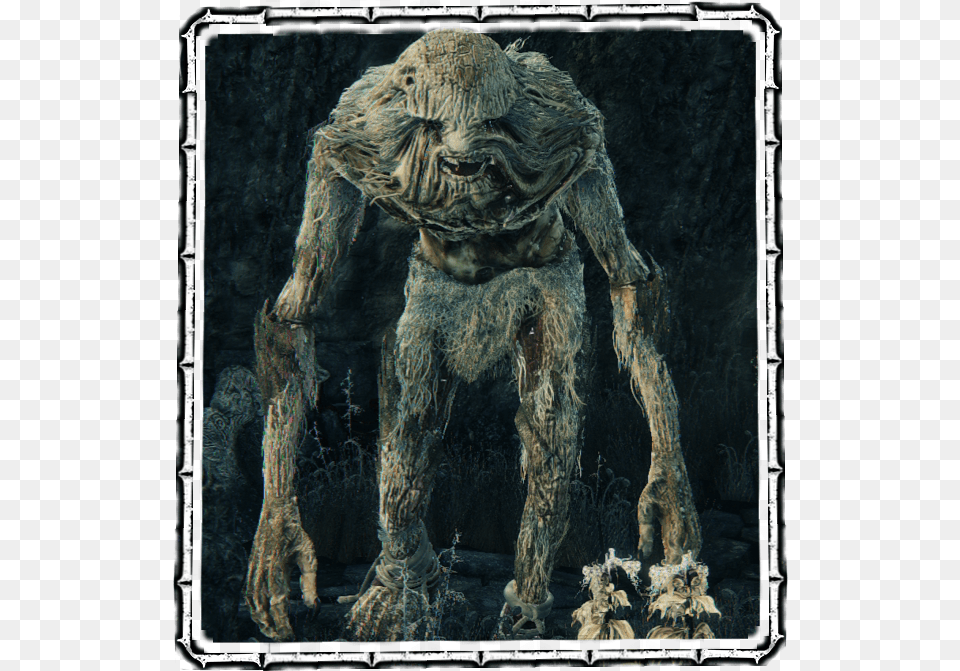 Bloodborne Has Creepy Monsters Called Giant Lost Children Giant Lost Child Bloodborne, Animal, Art, Lion, Mammal Png