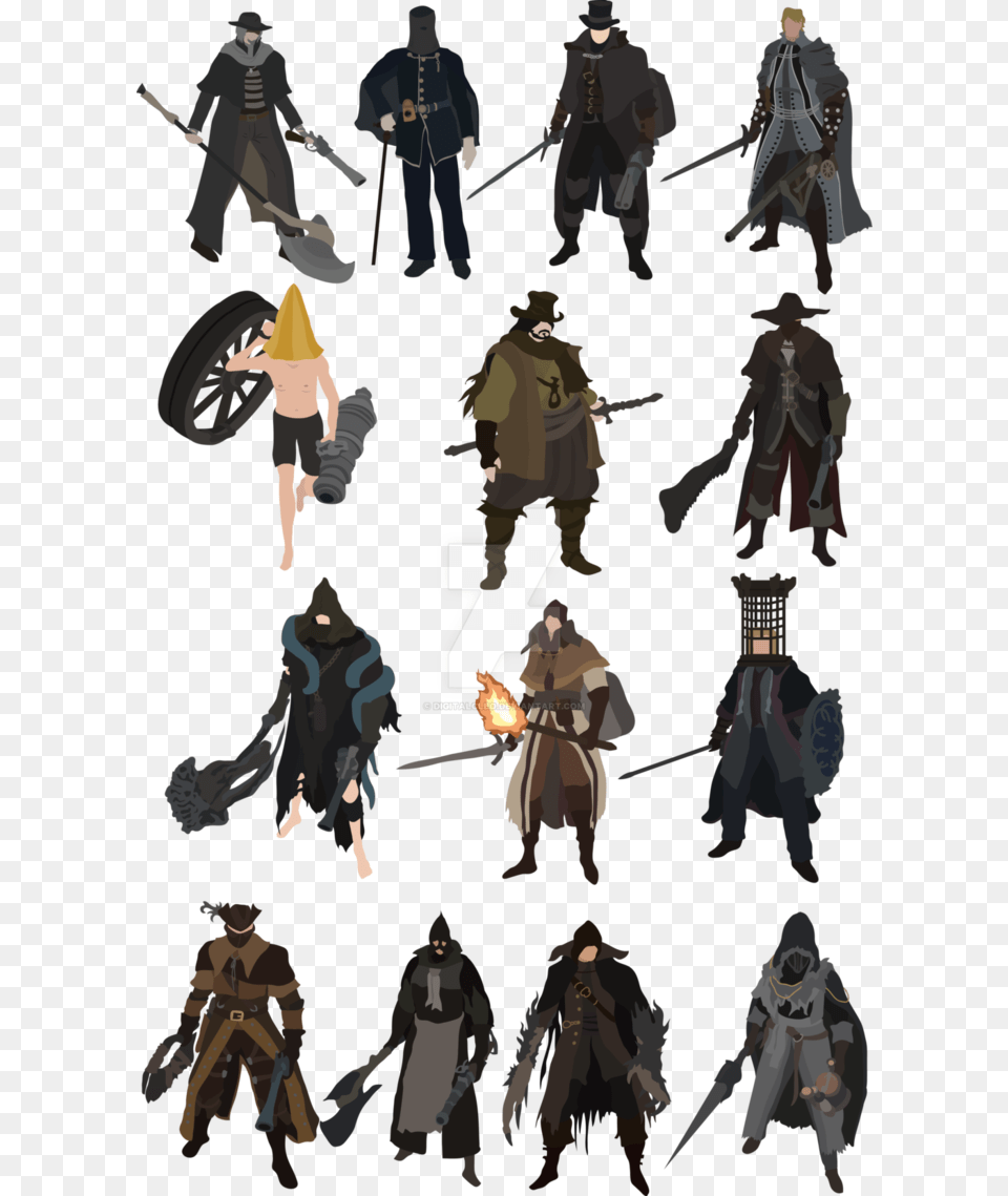 Bloodborne Npcs, Adult, Male, Man, Person Free Png Download