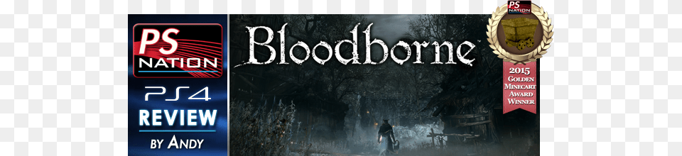 Bloodborne Review Banner Gma Bloodborne, Book, Person, Publication, Advertisement Free Png Download
