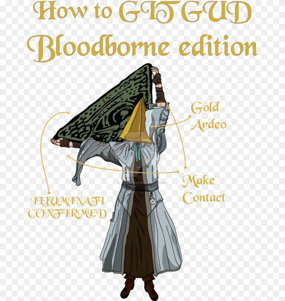 Bloodborne T Shirts, Adult, Weapon, Sport, Person Png
