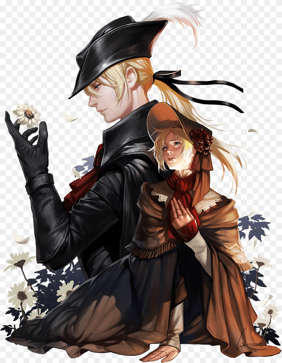 Bloodborne The Old Hunters Full Bloodborne Lady Maria Yuri, Book, Comics, Publication, Adult Png Image
