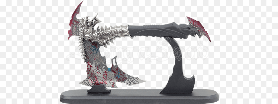 Bloodied Dragon Axe Hache Dragon, Knife, Blade, Dagger, Weapon Png Image