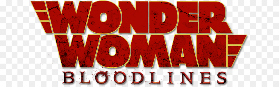 Bloodlines Wonder Woman Title Logo, Book, Publication Free Png