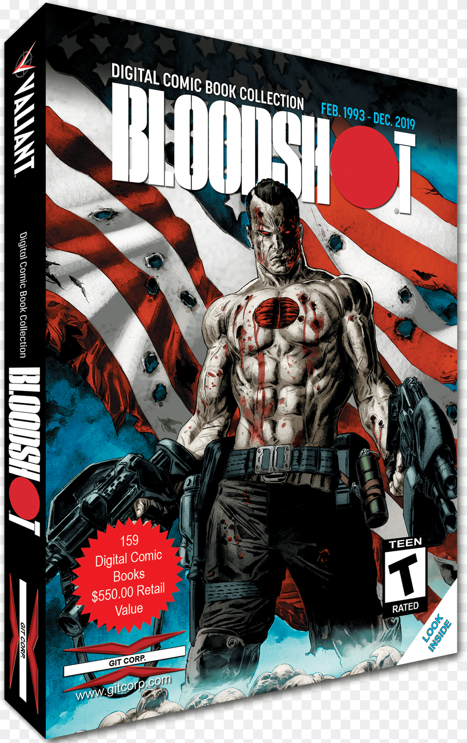 Bloodshot Comic Free Png Download