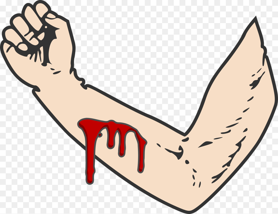 Bloody Arm Arm, Body Part, Person, Hand, Animal Png