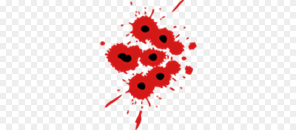 Bloody Bulletholes Roblox Bloody Bullet Hole, Flower, Plant, Person, Pattern Free Png Download
