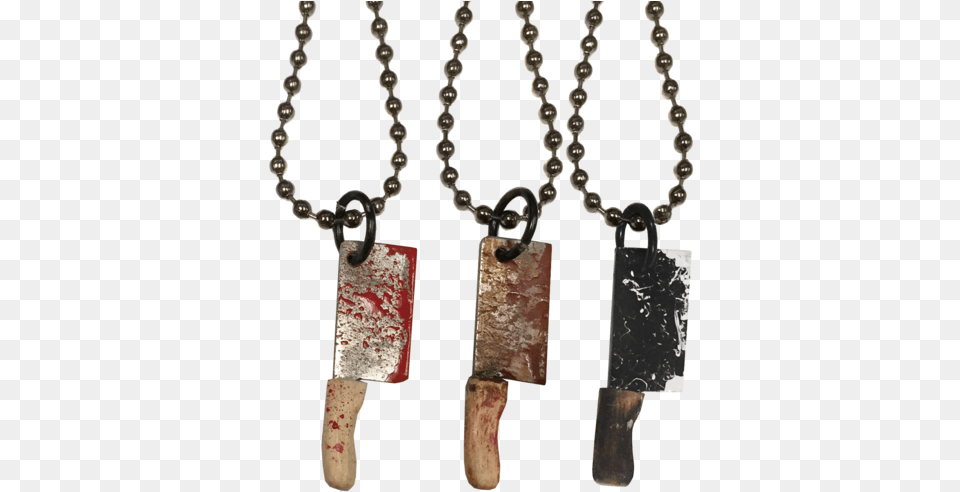 Bloody Butcher Cleaver Necklace Necklace, Accessories, Jewelry Free Png