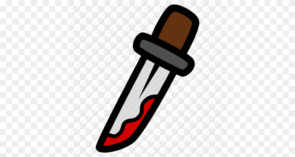 Bloody Halloween Knife Icon, Blade, Dagger, Weapon, Sword Free Transparent Png