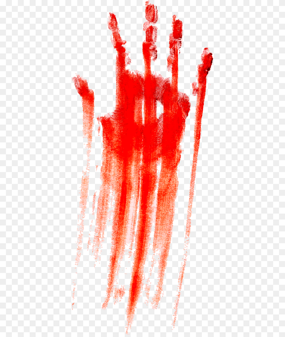 Bloody Hand, Art, Modern Art, Stain, Painting Png Image
