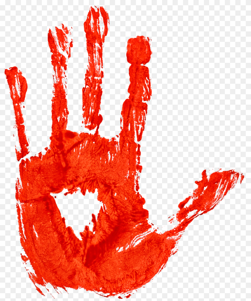 Bloody Hand, Art, Painting Free Transparent Png