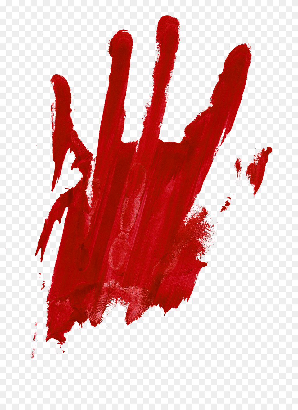 Bloody Hand Stain Free Transparent Png