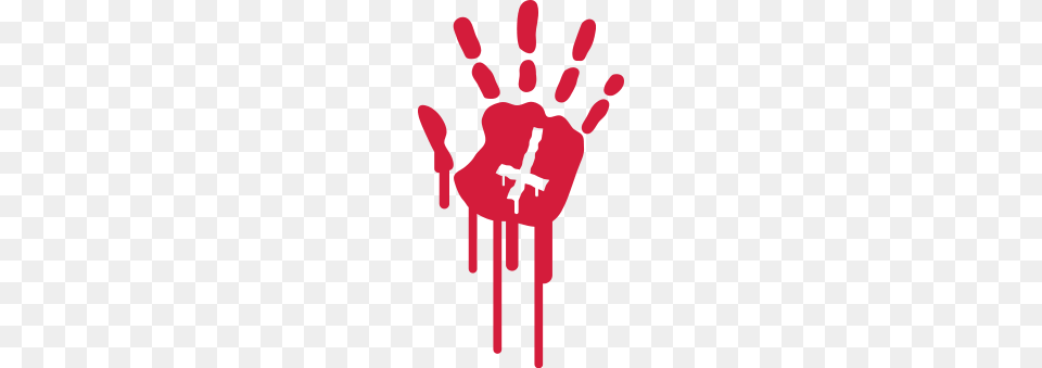 Bloody Handprint, Body Part, Hand, Person Png Image