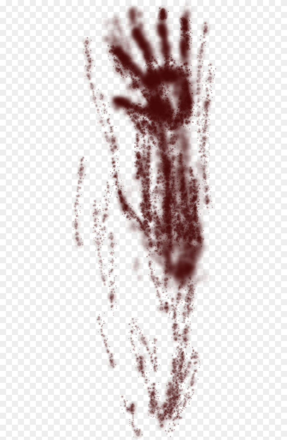 Bloody Handprint Smear For Kids Bloody Hand Print Transparent, Person, Outdoors, Nature, Mountain Png Image