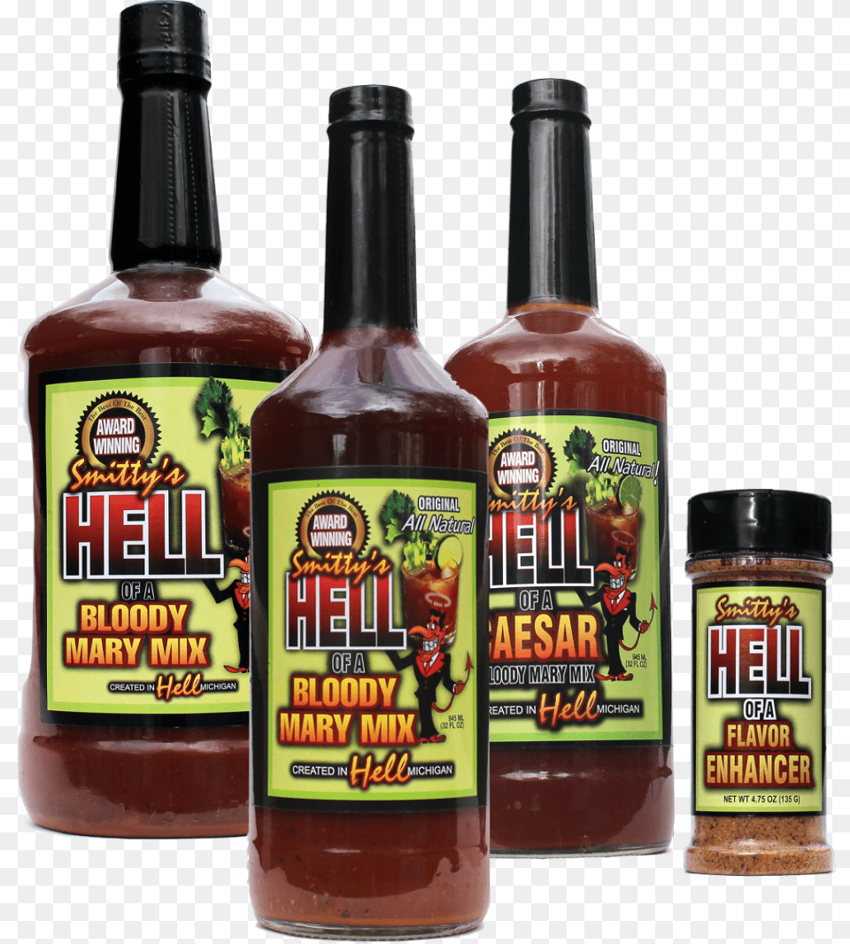 Bloody Mary Bottle, Food, Ketchup Free Png